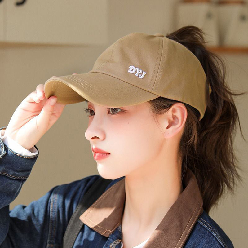 Baseball Cap Structured - Sommer Einfarbige Baseballkappen Golf-Bekleidung Damen Sport