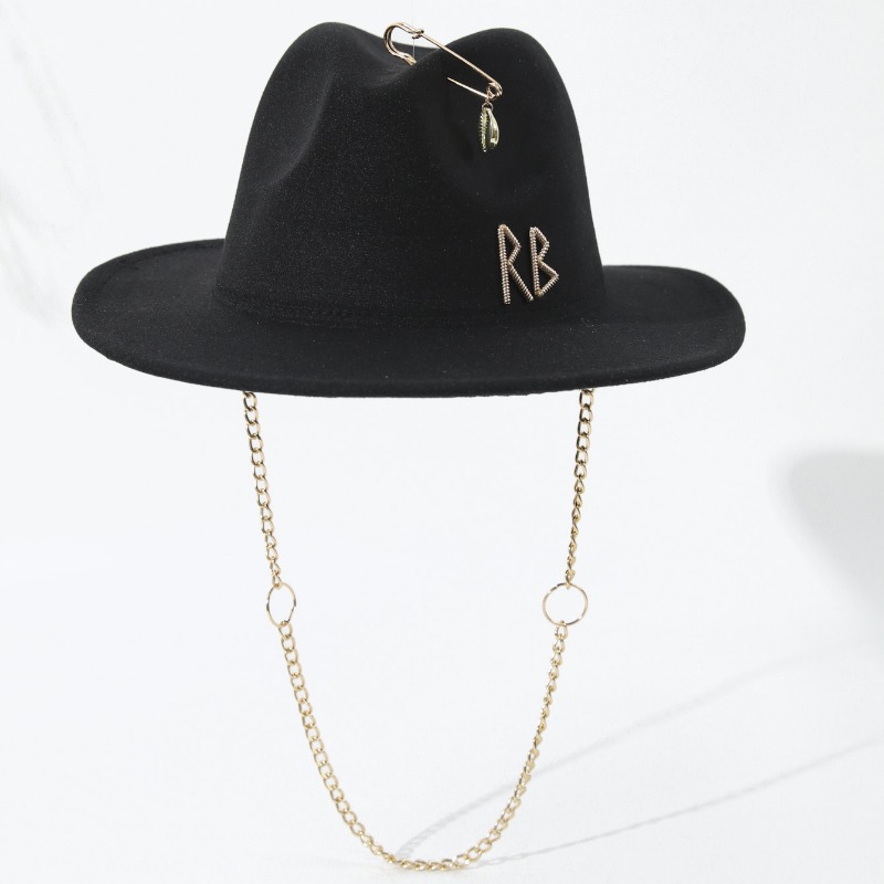 Damen-Fedora-Hut aus Wollfilz  – Fedora Hat Wool Bewertung und Preis