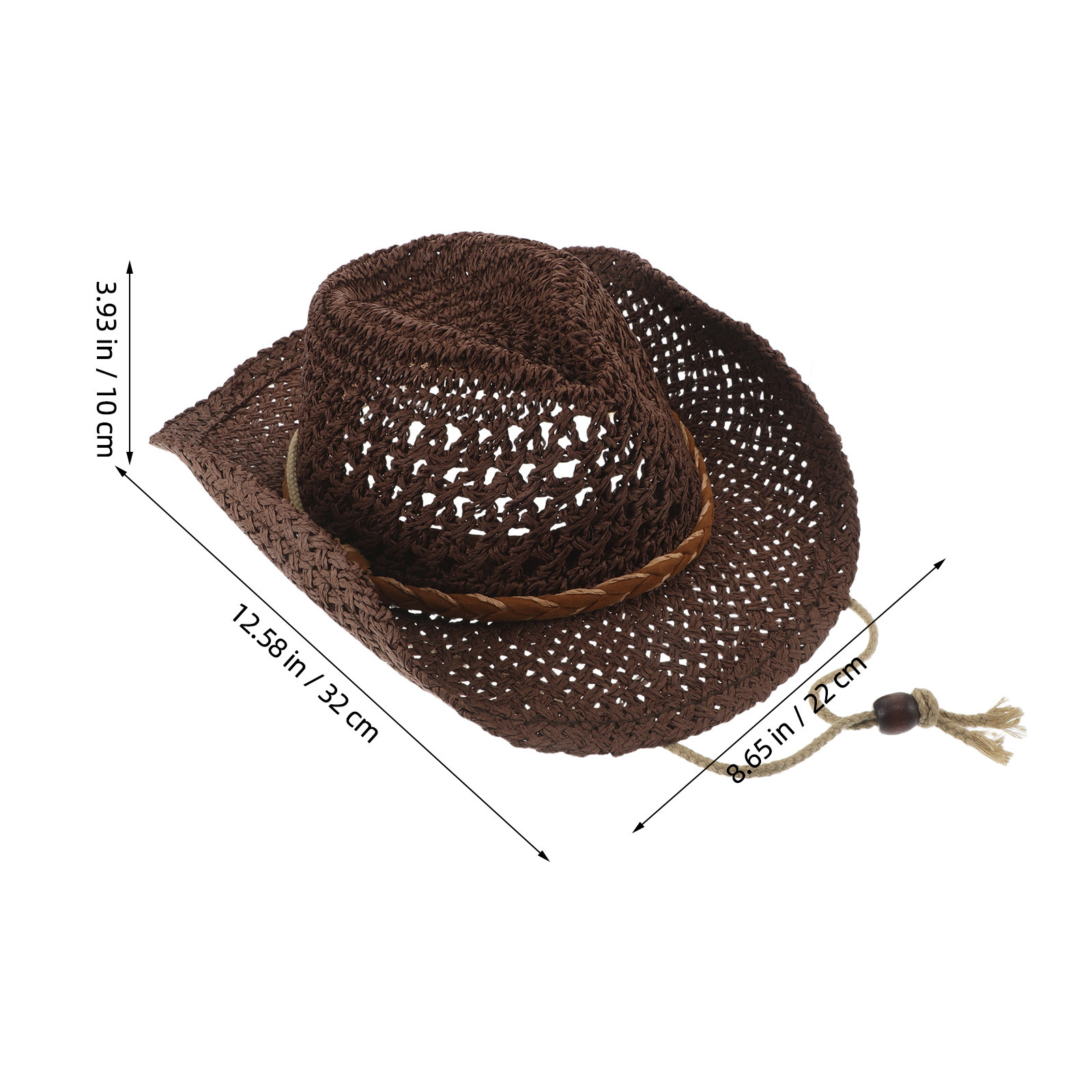 Kinder-Stroh-Cowboyhut im West – Cowboy Hat Straw Bewertung und Preis