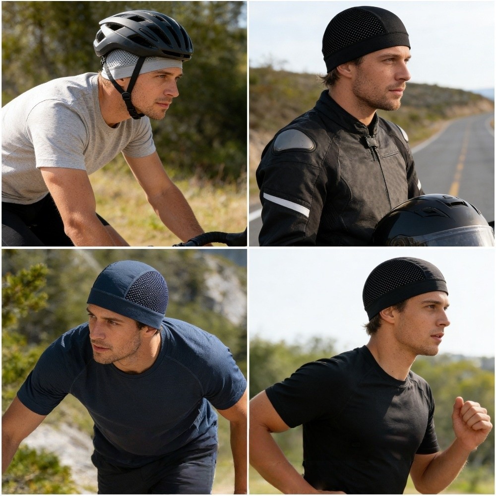 Lässige, dünne Mesh-Skull-Bean – Skull Cap Helmet Liner Bewertung und Preis