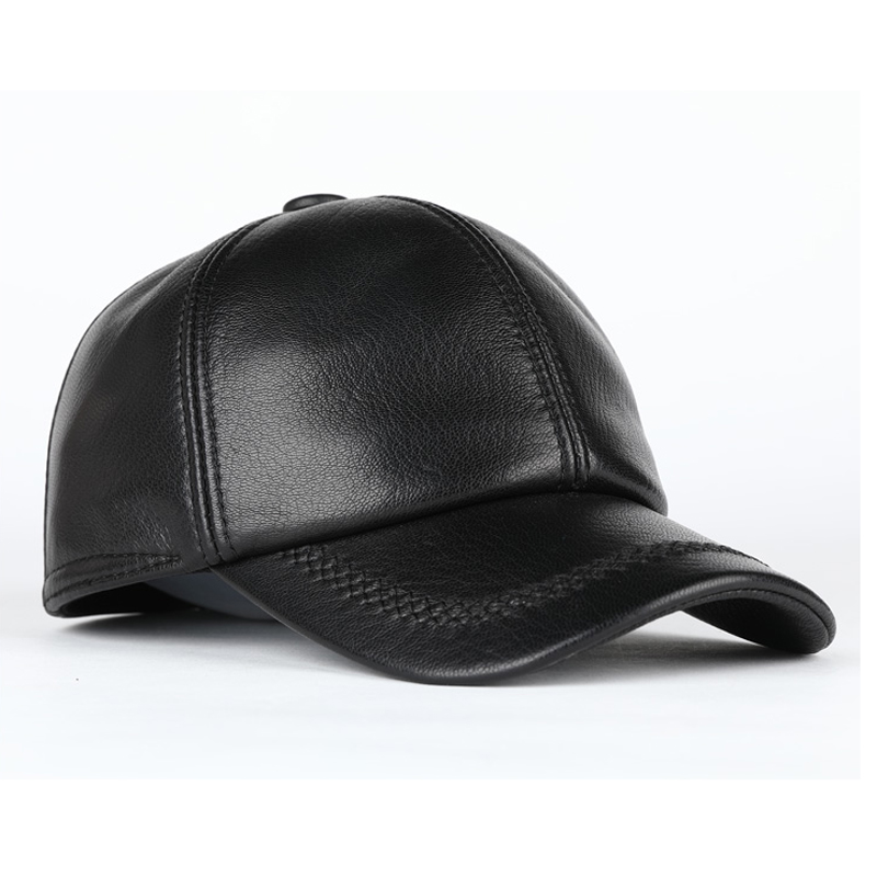 Erwachsene neue Echt leder Hut – Baseball Cap Structured Bewertung und Preis