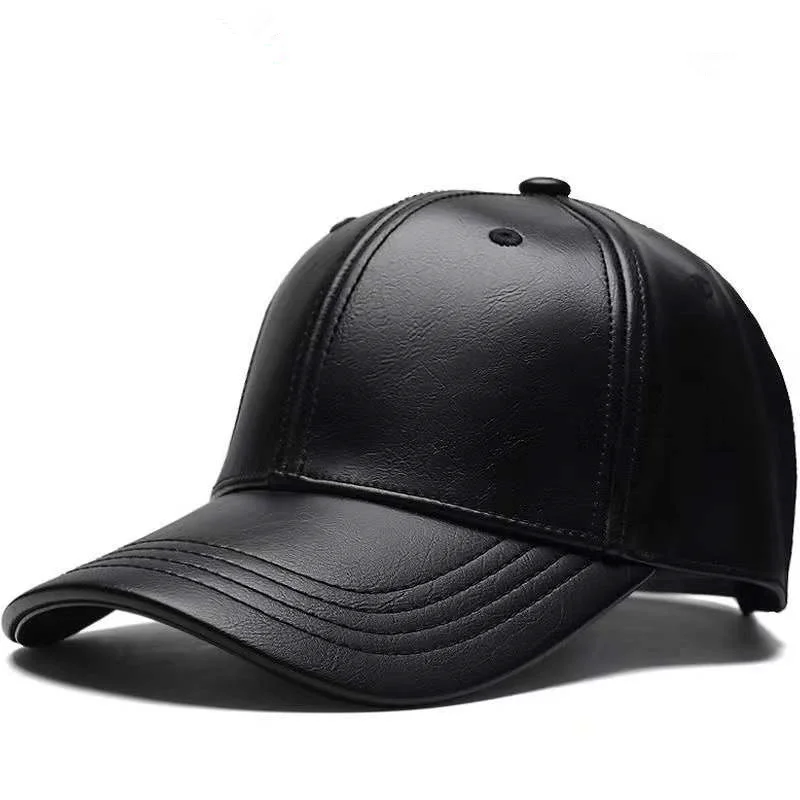 Unisex Baseballkappe aus PU-Le – Baseball Cap Structured Bewertung und Preis