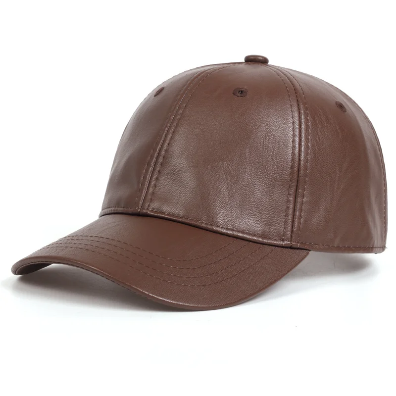 Unisex Baseballkappe aus PU-Le – Baseball Cap Structured Bewertung und Preis
