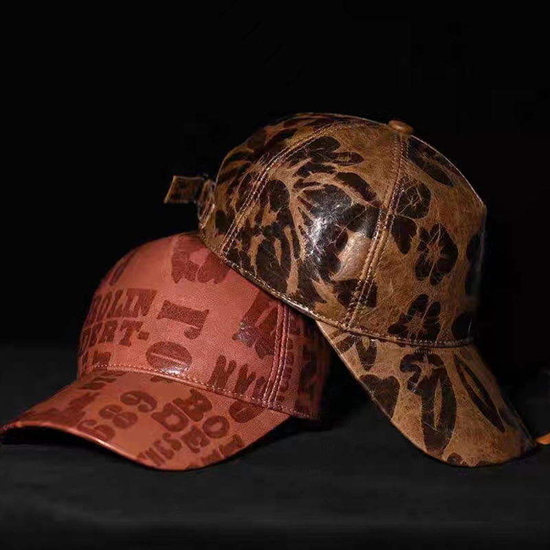 Buchstaben Gedruckt Leder Base – Baseball Cap Structured Bewertung und Preis