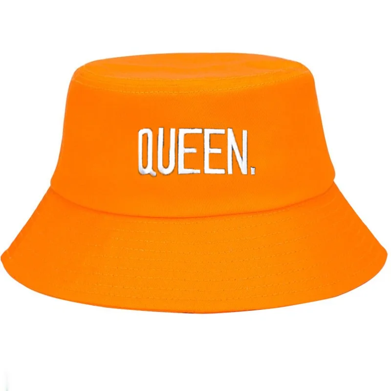 Anpassen Königin Gestickte Eim – Bucket Hat Cotton Bewertung und Preis
