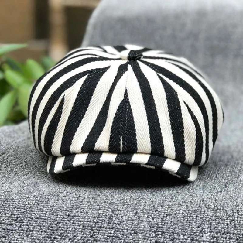 Newsboy-Mütze Baumwolle Gestre – Dad Hat Cotton Bewertung und Preis