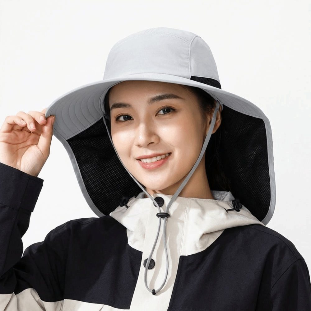 Sonnenhut mit breiter Krempe,  – Bucket Hat Cotton Bewertung und Preis